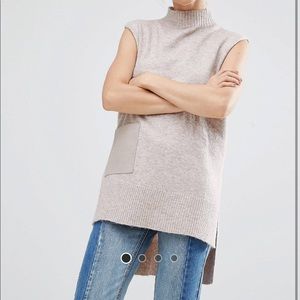 River Island roll neck tabbard
